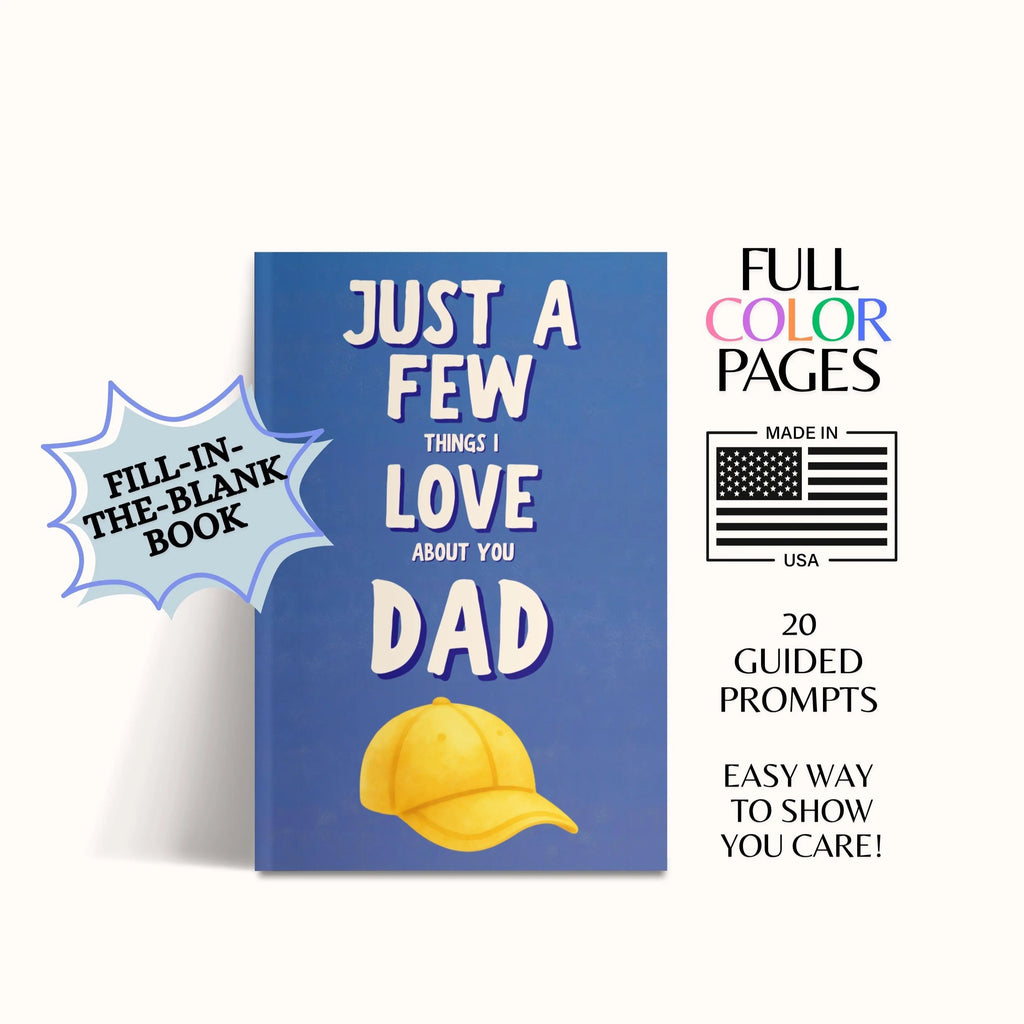 【Father's Day Gift】Fill In The Blank Memory Book