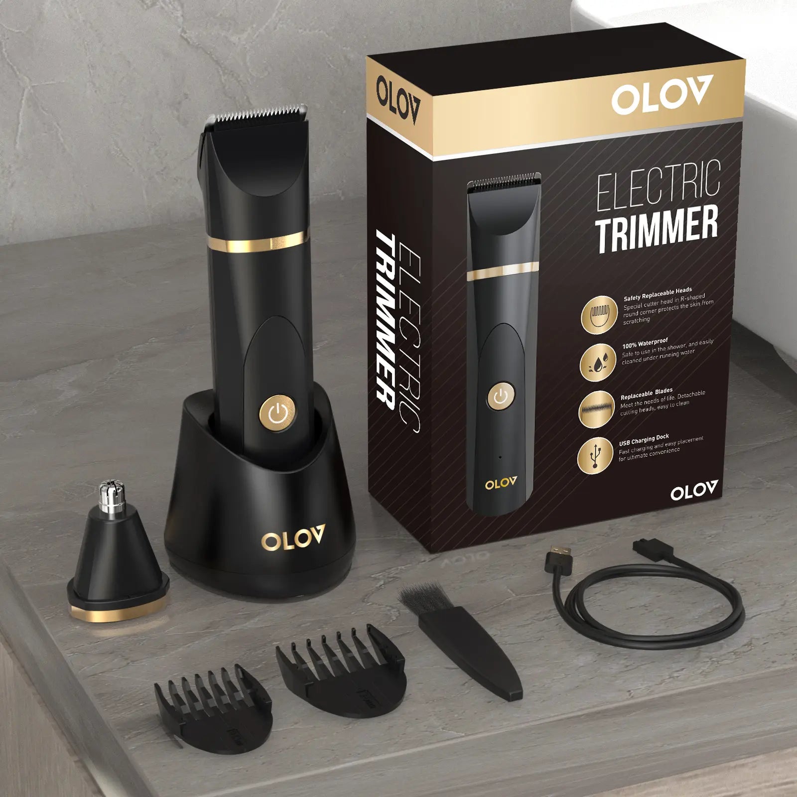 [FathersDayGift] OLOV Anti-Nick Body & Ball Trimmer