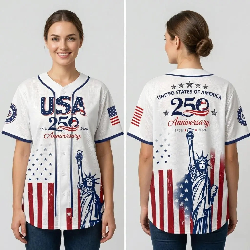 USA 250th Anniversary Baseball Jersey
