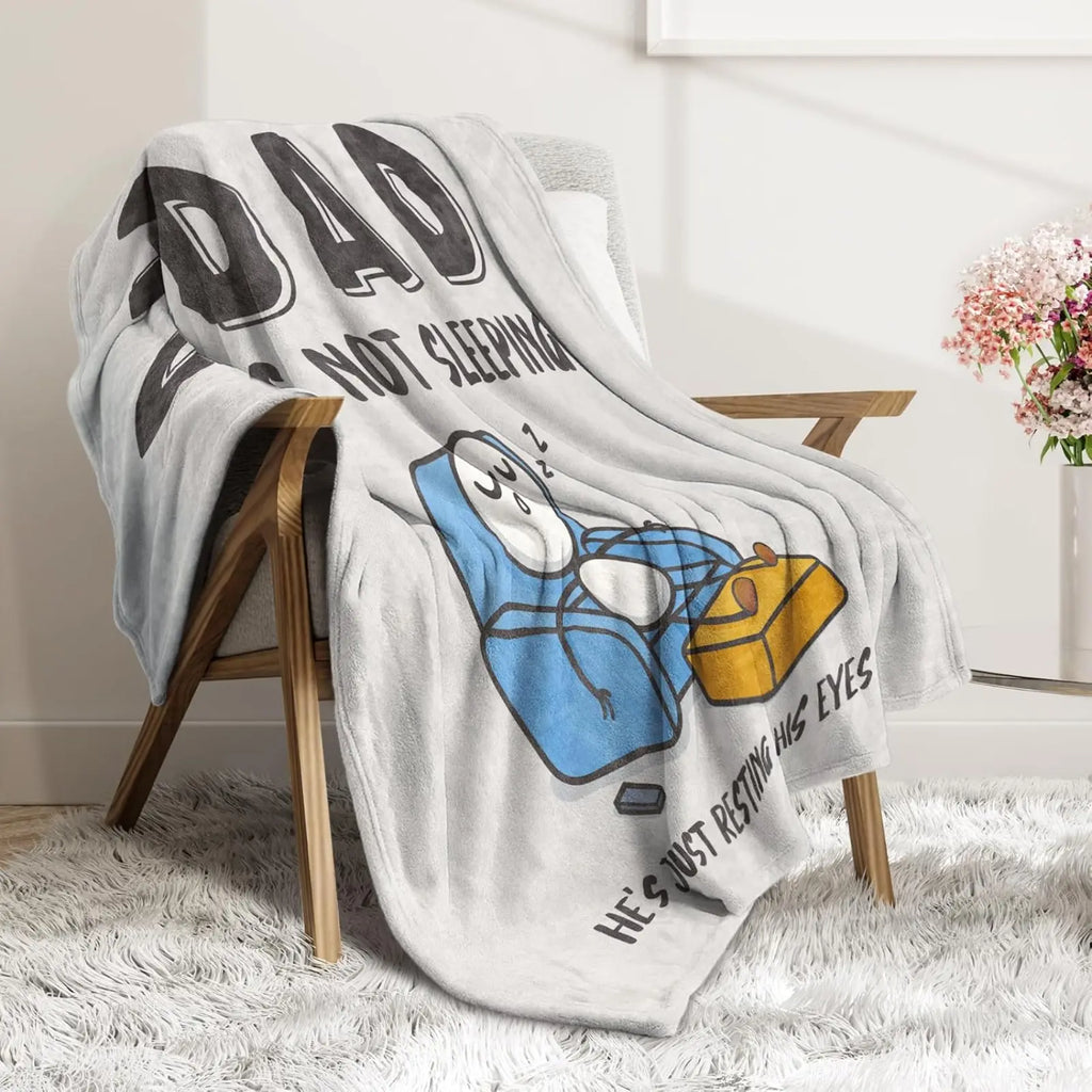 【Father's Day】 Flannel Blanket