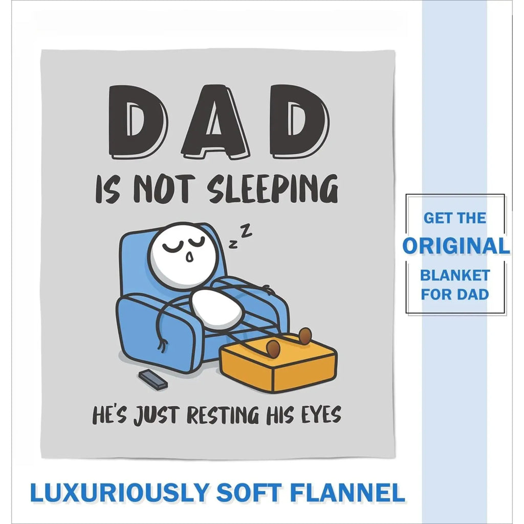 【Father's Day】 Flannel Blanket
