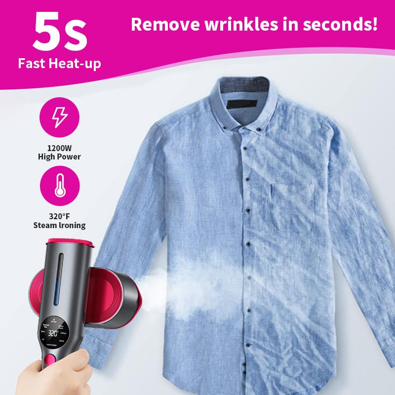 Garment Steamer , 90° Swivel Handle