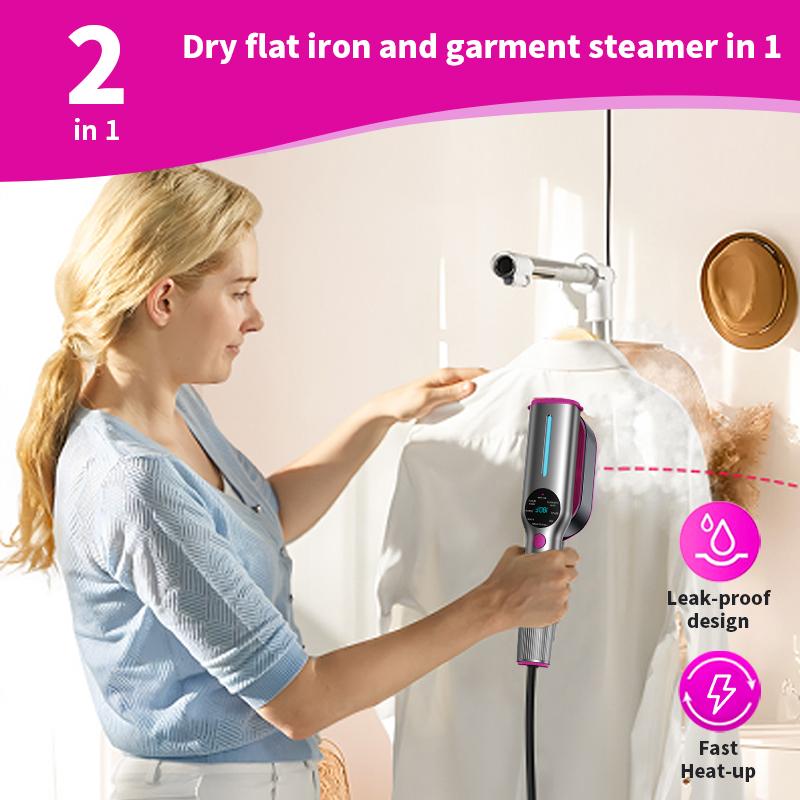 Garment Steamer , 90° Swivel Handle