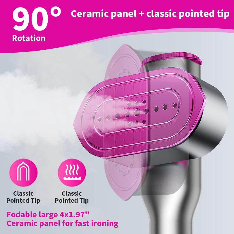 Garment Steamer , 90° Swivel Handle