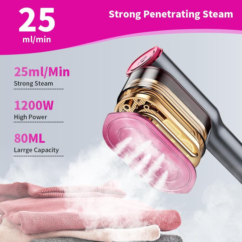 Garment Steamer , 90° Swivel Handle